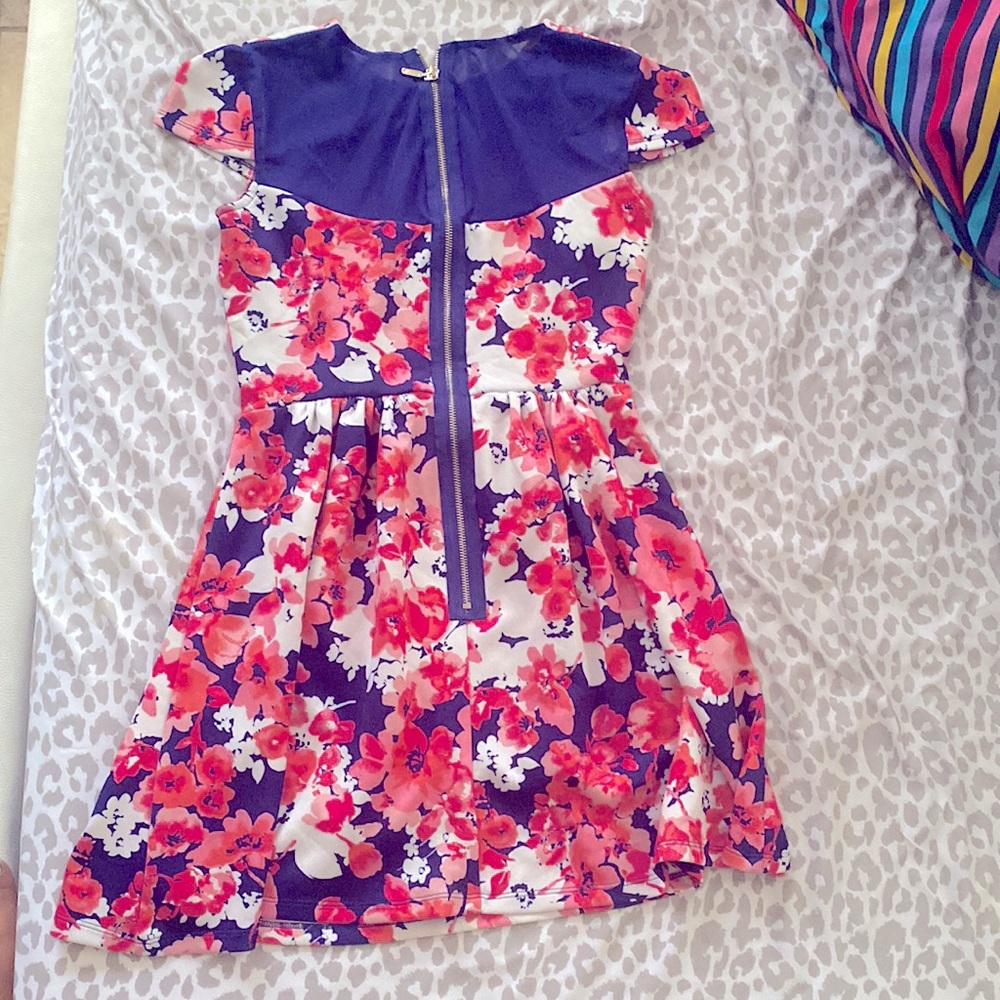 Pink Flower Dress - Picture 2 of 3